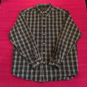 Abercrombie plaid men’s button-down